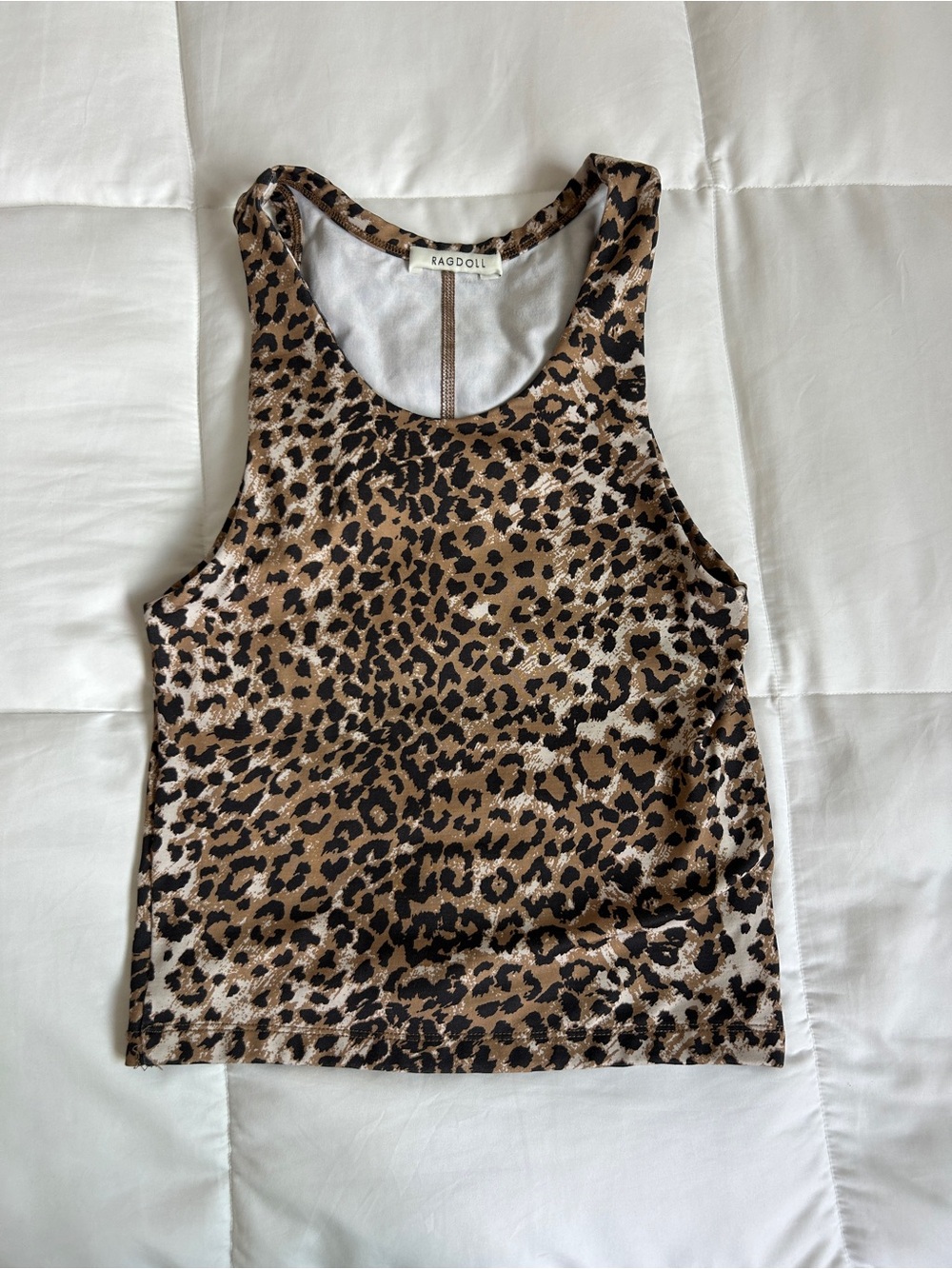 Ragdoll LA. leopard print top in Small